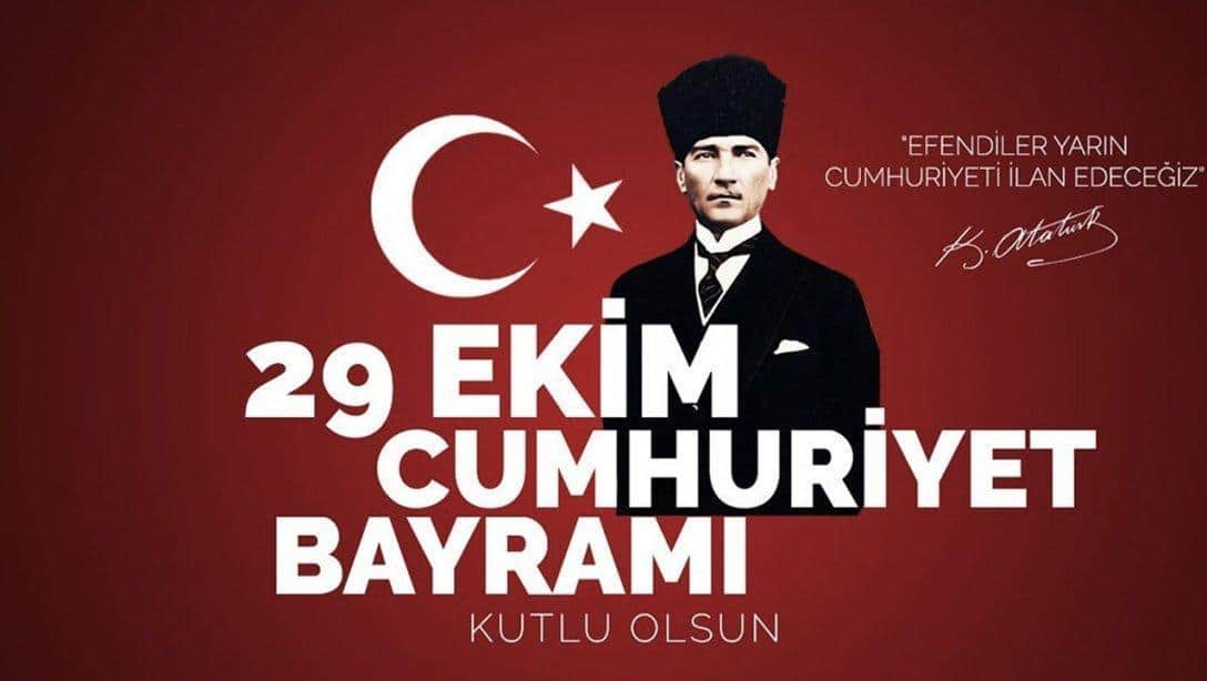 29 Ekim Cumhuriyet Bayramı İlçemizde Coşkuyla Kutlandı. 